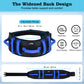 Gait Belt Transfer Aid, 7 Handles, Quick-Release Buckle