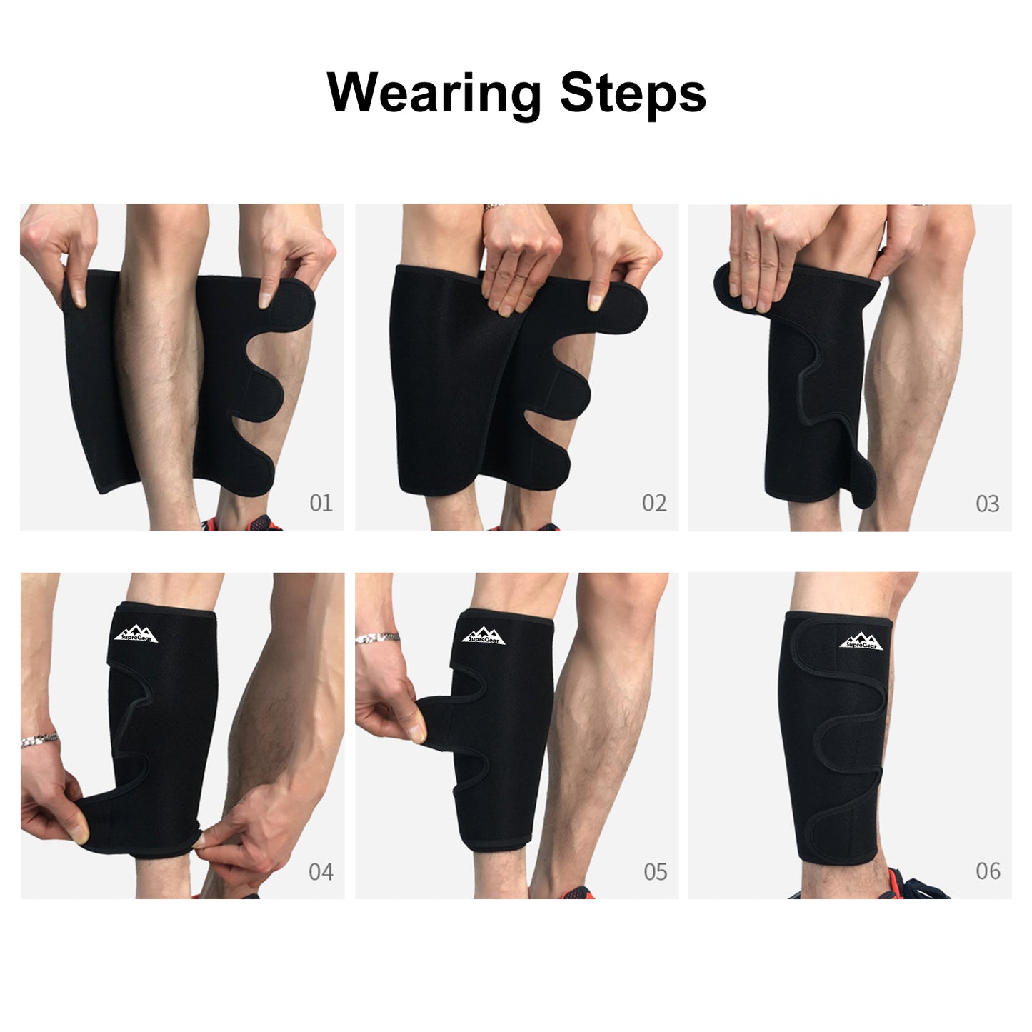 Adjustable Shin Splint Compression Calf Support Brace