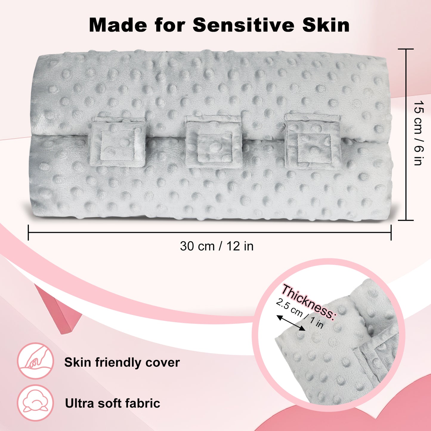 Chest Seatbelt Pillow – Soft Comfort Cushion for Travel