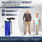Folding Cane Adjustable Walking Stick Lightweight Travel Cane with T Handle