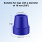 Cane Tips Replacement Rubber 4 or 8 Pack for Walking Canes & Quad Canes 1/2 or 5/8 Inch
