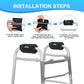 2 Pack Hand Grips Handle Covers Rollator Grip Pads