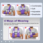Arm Sling Shoulder Immobilizer, 0.18 lb Lightweight Support with 61" Adjustable Straps