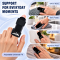 Finger Splint Support 2 Pack Adjustable Trigger Finger Brace for Broken Sprain Arthritis