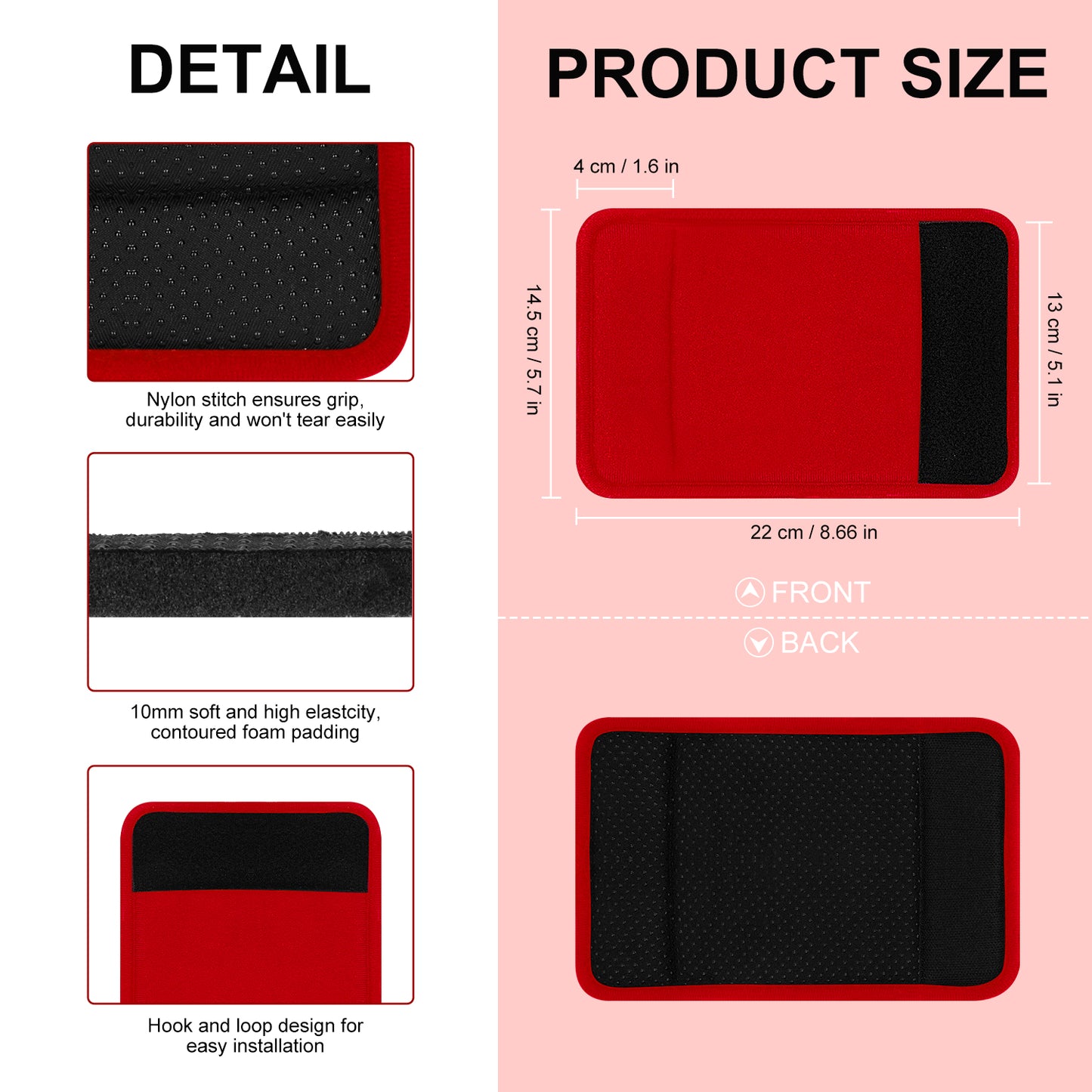 2-Pack Hand Grips Cover Hand Pads