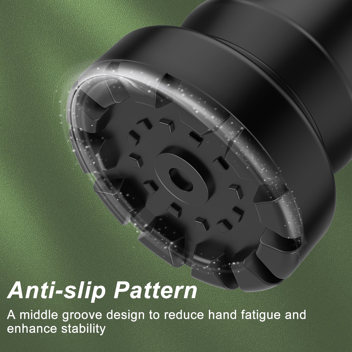 Heavy Duty 3/4" Cane Tips, Anti-Slip Rubber Feet