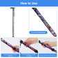 5-Level Adjustable Height Walking Stick Folding Cane