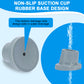 1 Inch Shower Chair Feet, Non-Slip Suction Tips, 4PCS