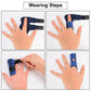4 Pack Adjustable Finger Splint