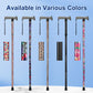 Folding Walking Cane, 5 Height Levels, Supports up to 250 lbs