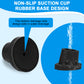1 Inch Shower Chair Feet, Non-Slip Suction Tips, 4PCS