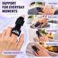 Finger Splint Support 2 Pack Adjustable Trigger Finger Brace for Broken Sprain Arthritis