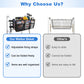 Walker Basket with Cup Holder, Foldable No-Tip Storage Bag