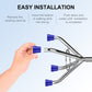 Cane Tips Replacement Rubber 4 or 8 Pack for Walking Canes & Quad Canes 1/2 or 5/8 Inch