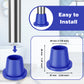 4PK Non-Slip Tips for Shower Chairs