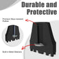 Trekking Pole Rubber Tips, Anti-Slip Shock-Absorbing, 0.43 Inch