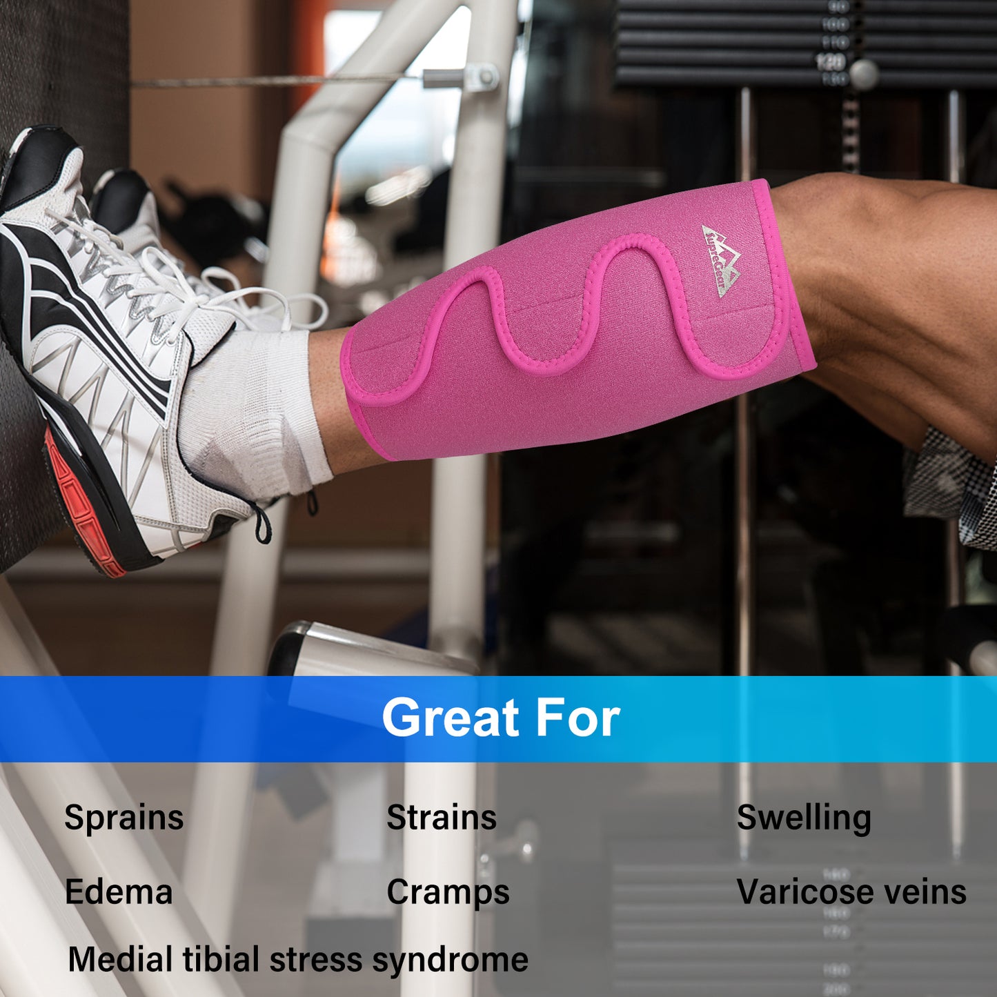 Adjustable Shin Splint Compression Calf Support Brace