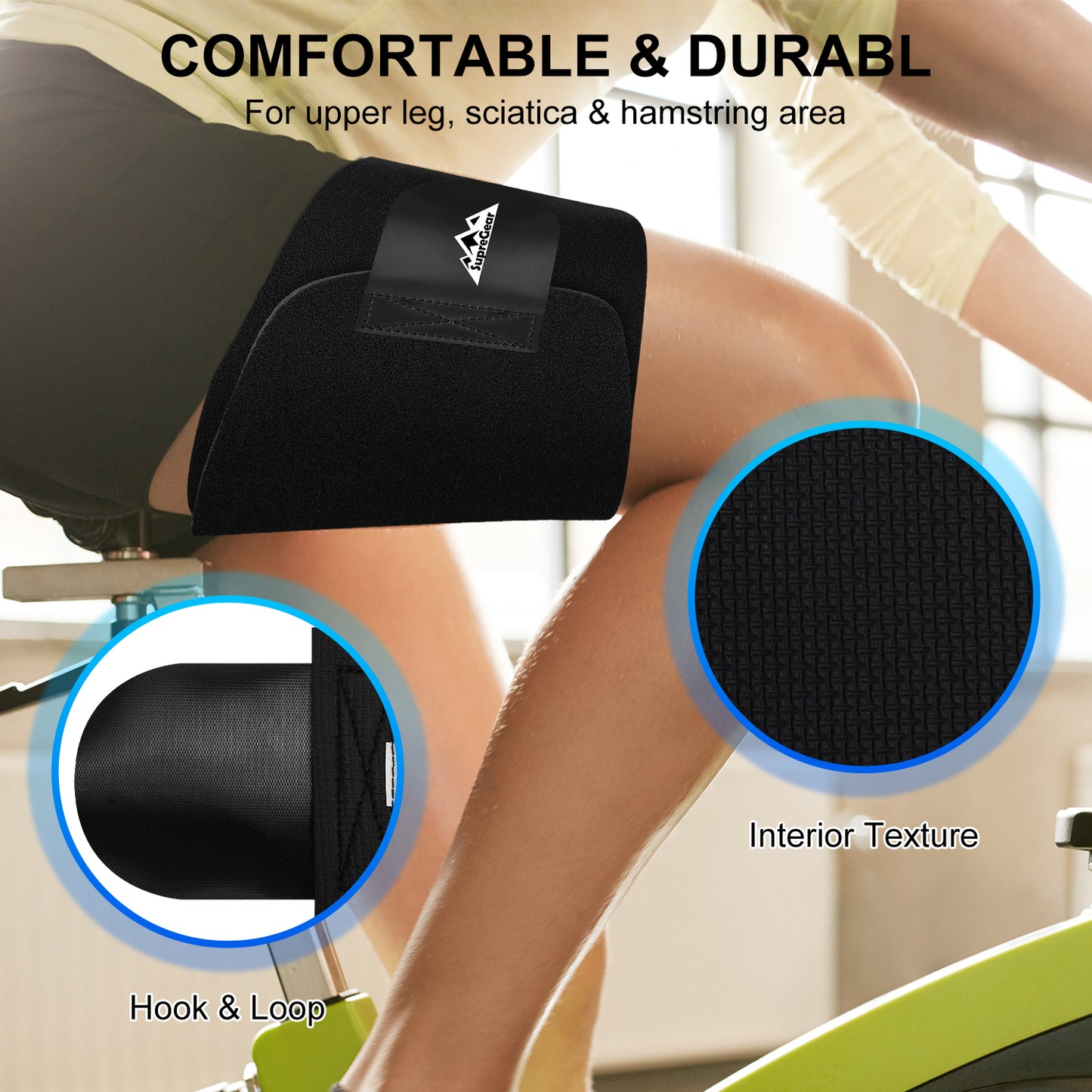 Groin Wrap Thigh Brace for Women Men Hip