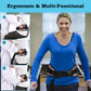Gait Belt Transfer Aid, 7 Handles, Quick-Release Buckle