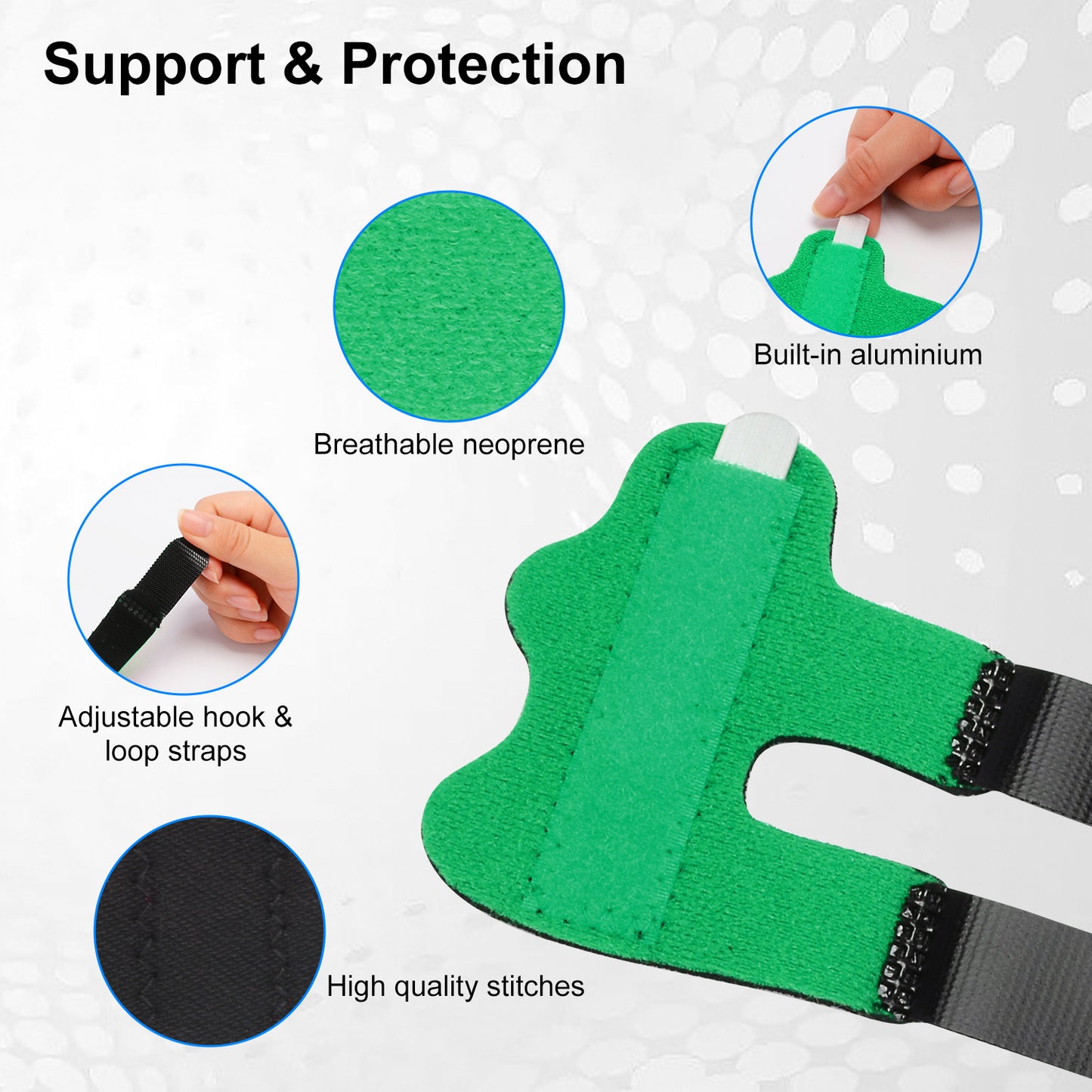 4 Pack Adjustable Finger Splint