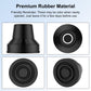 12 PCS Rubber Cane Tips Replacement
