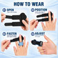Finger Splint Support 2 Pack Adjustable Trigger Finger Brace for Broken Sprain Arthritis