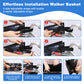 Walker Basket with Cup Holder, Foldable No-Tip Storage Bag