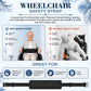 Wheelchair Positioning Belt ¨C Adjustable Breathable Mesh Support Strap for Wheelchairs, Transport Chairs & Mobility Scooters