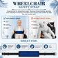 Wheelchair Positioning Belt ¨C Adjustable Breathable Mesh Support Strap for Wheelchairs, Transport Chairs & Mobility Scooters