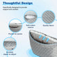 Seatbelt Pillow – Adjustable Comfort with Hot/Cold Pocket