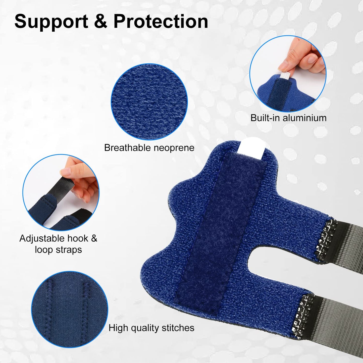 4 Pack Adjustable Finger Splint