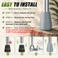 Non-Slip Stable High-Strength Rubber Cane Tip