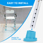 1 Inch Shower Chair Feet, Non-Slip Suction Tips, 4PCS