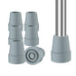 6-Pack Non-Slip Stable High-Strength Rubber Cane Tip