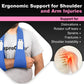 Arm Sling Shoulder Immobilizer, 0.18 lb Lightweight Support with 61" Adjustable Straps
