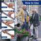 Folding Walking Cane, 5 Height Levels, Supports up to 250 lbs