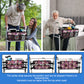 Walker Basket with Cup Holder, Foldable No-Tip Storage Bag