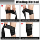 2 Pcs Adjustable Hamstring and Thigh Compression Wraps