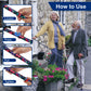 Folding Walking Cane, 5 Height Levels, Supports up to 250 lbs