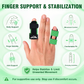 Finger Splint Support 2 Pack Adjustable Trigger Finger Brace for Broken Sprain Arthritis