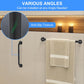 Anti-Slip Knurled Bathroom Grab Bar, Oil Rubbed Black