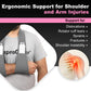 Arm Sling Shoulder Immobilizer, 0.18 lb Lightweight Support with 61" Adjustable Straps