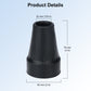 6pcs Thickened Rubber Cane Tip, 7/8 Inch