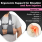 Arm Sling Shoulder Immobilizer, 0.18 lb Lightweight Support with 61" Adjustable Straps