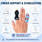 Finger Splint Support 2 Pack Adjustable Trigger Finger Brace for Broken Sprain Arthritis