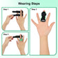 Finger Splint Support 2 Pack Adjustable Trigger Finger Brace for Broken Sprain Arthritis