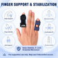 Finger Splint Support 2 Pack Adjustable Trigger Finger Brace for Broken Sprain Arthritis
