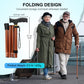 5-Level Folding Cane with T Handle