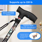 5-Level Adjustable Folding Cane