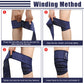 2 Pcs Adjustable Hamstring and Thigh Compression Wraps